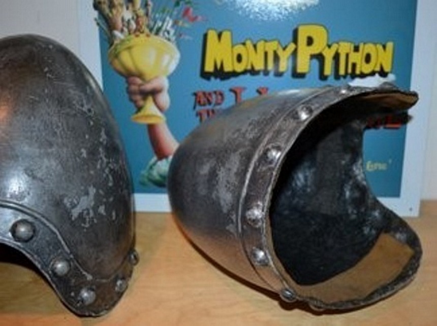 Monty Python and the Holy Grail French helmet