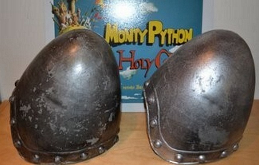Monty Python and the Holy Grail French helmet