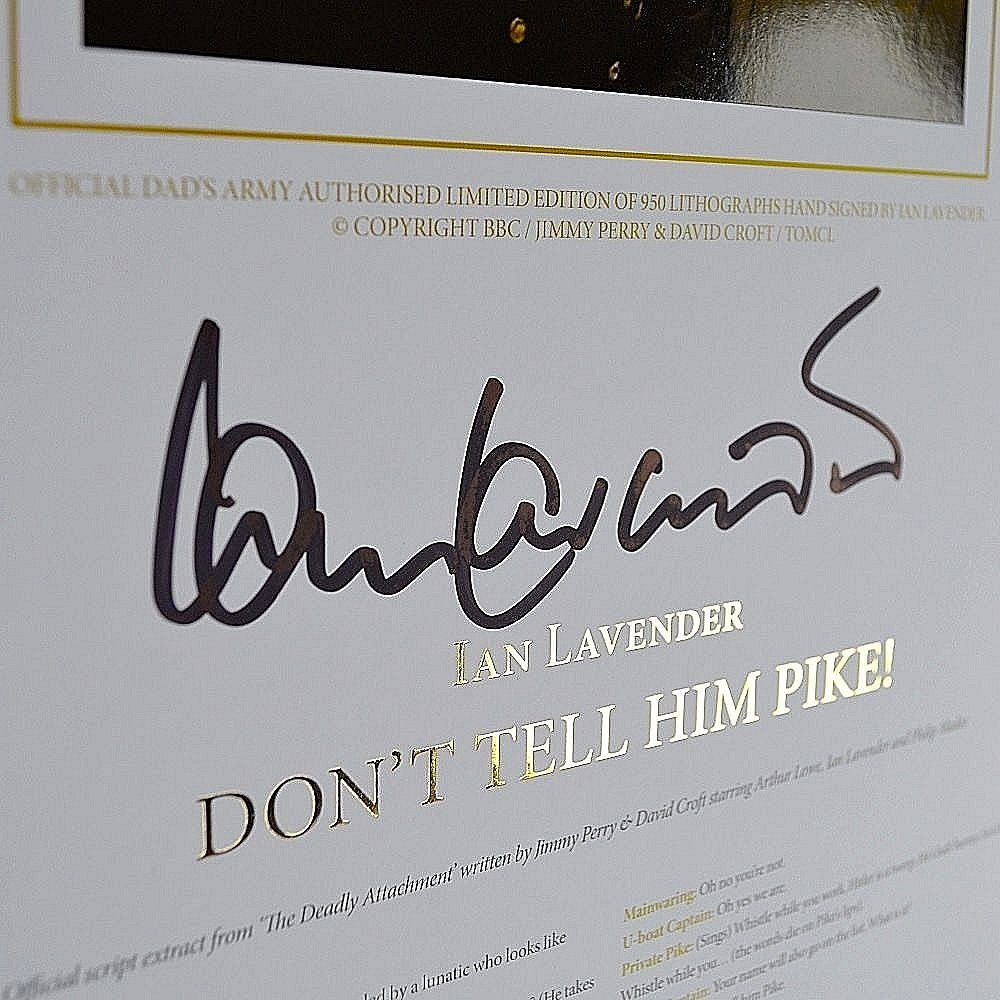 Don't Tell Him Pike!