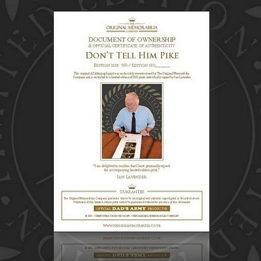 Don't Tell Him Pike!