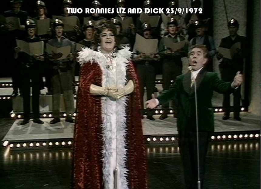 1972 Two Ronnies musical number 'Liz & Dick' script