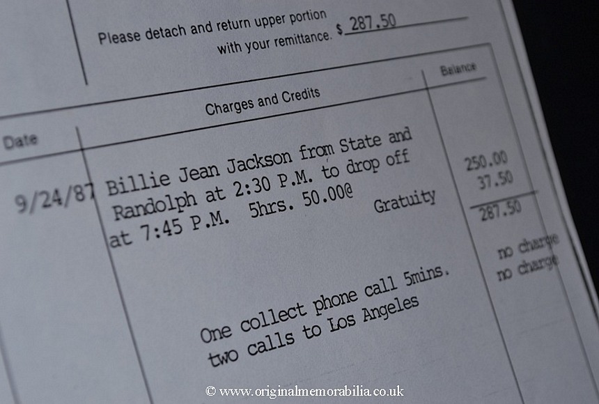Billie Jean Jackson Letter