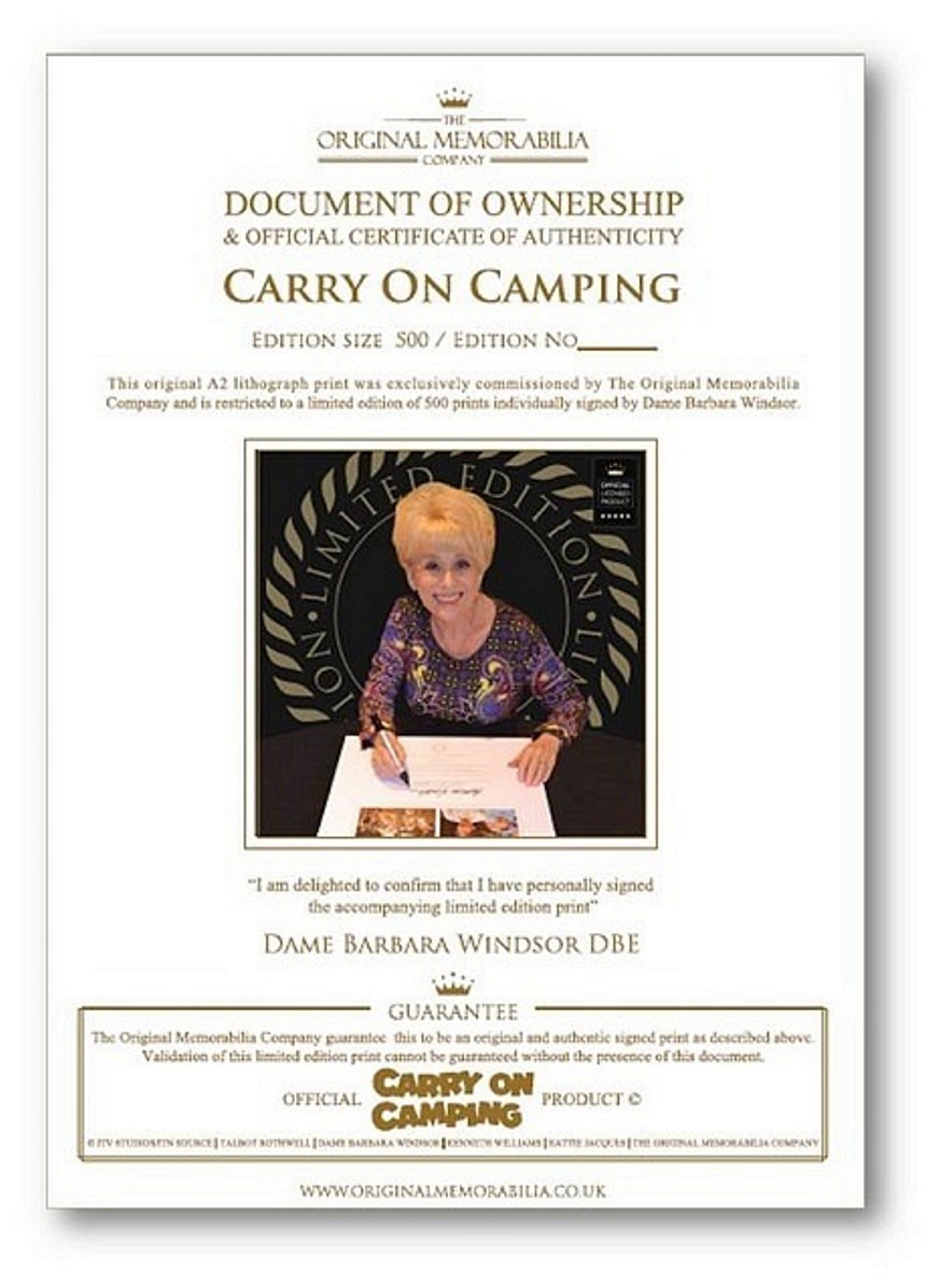 Carry On Camping