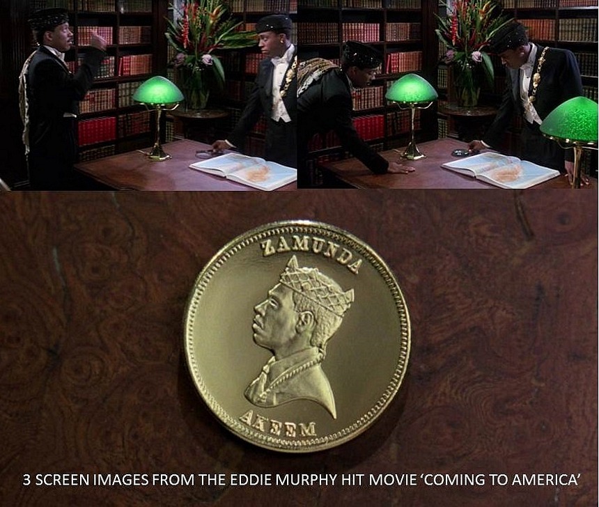 Gold Coin from Coming to  Amercia
