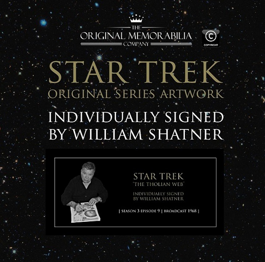 William Shatner autograph