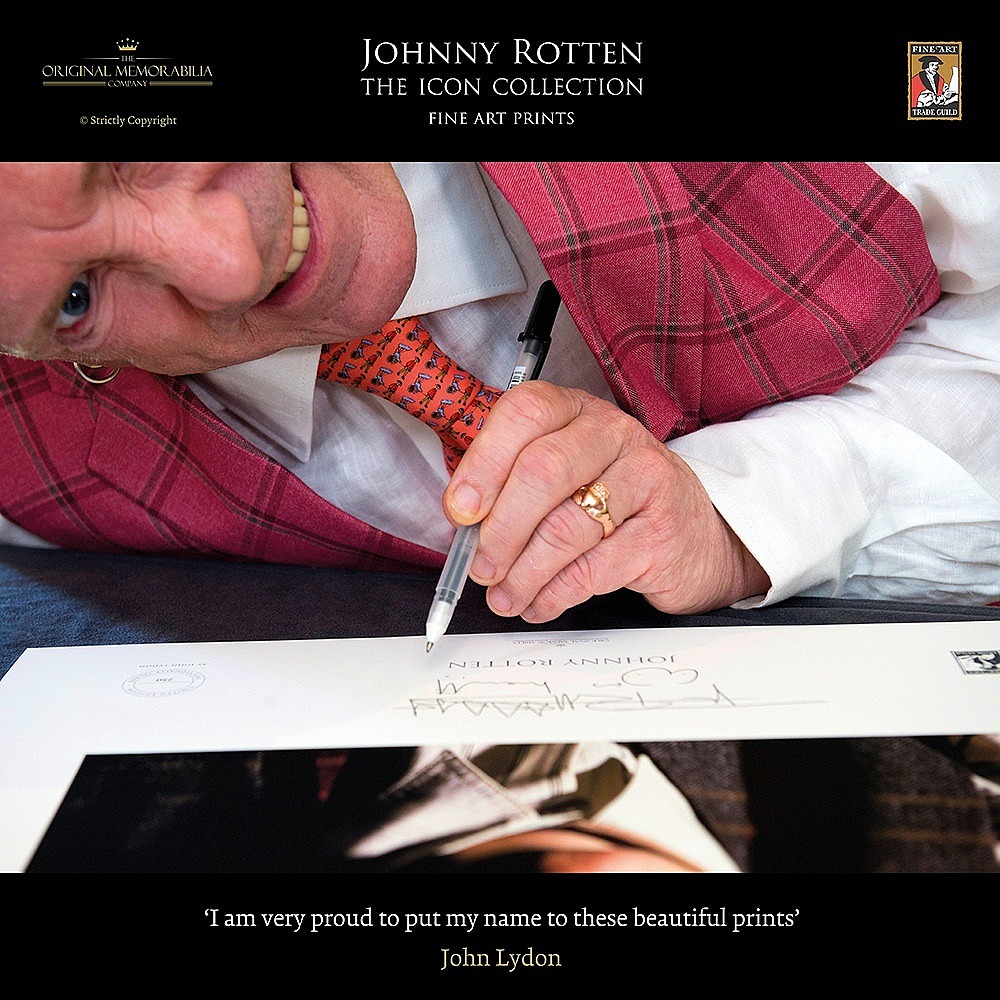 JOHNNY ROTTEN MANCHESTER