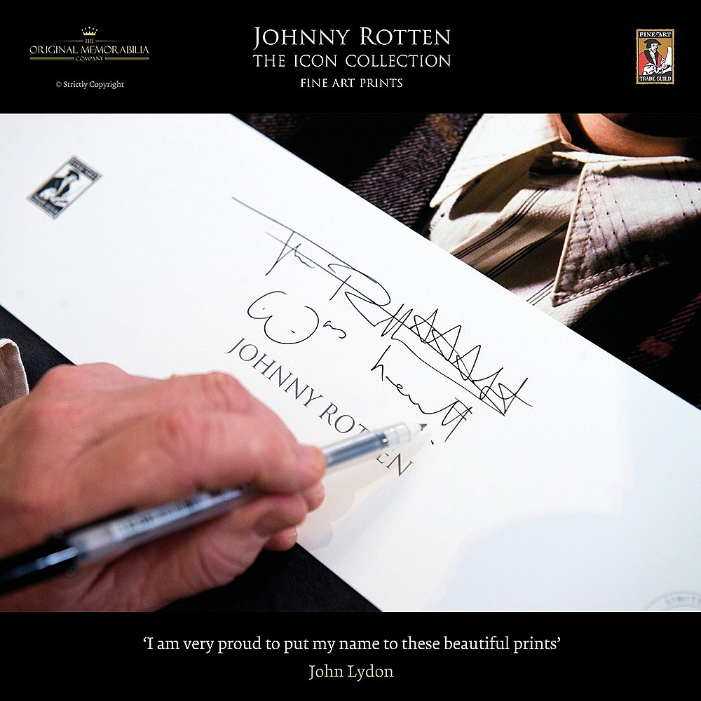 JOHNNY ROTTEN MANCHESTER