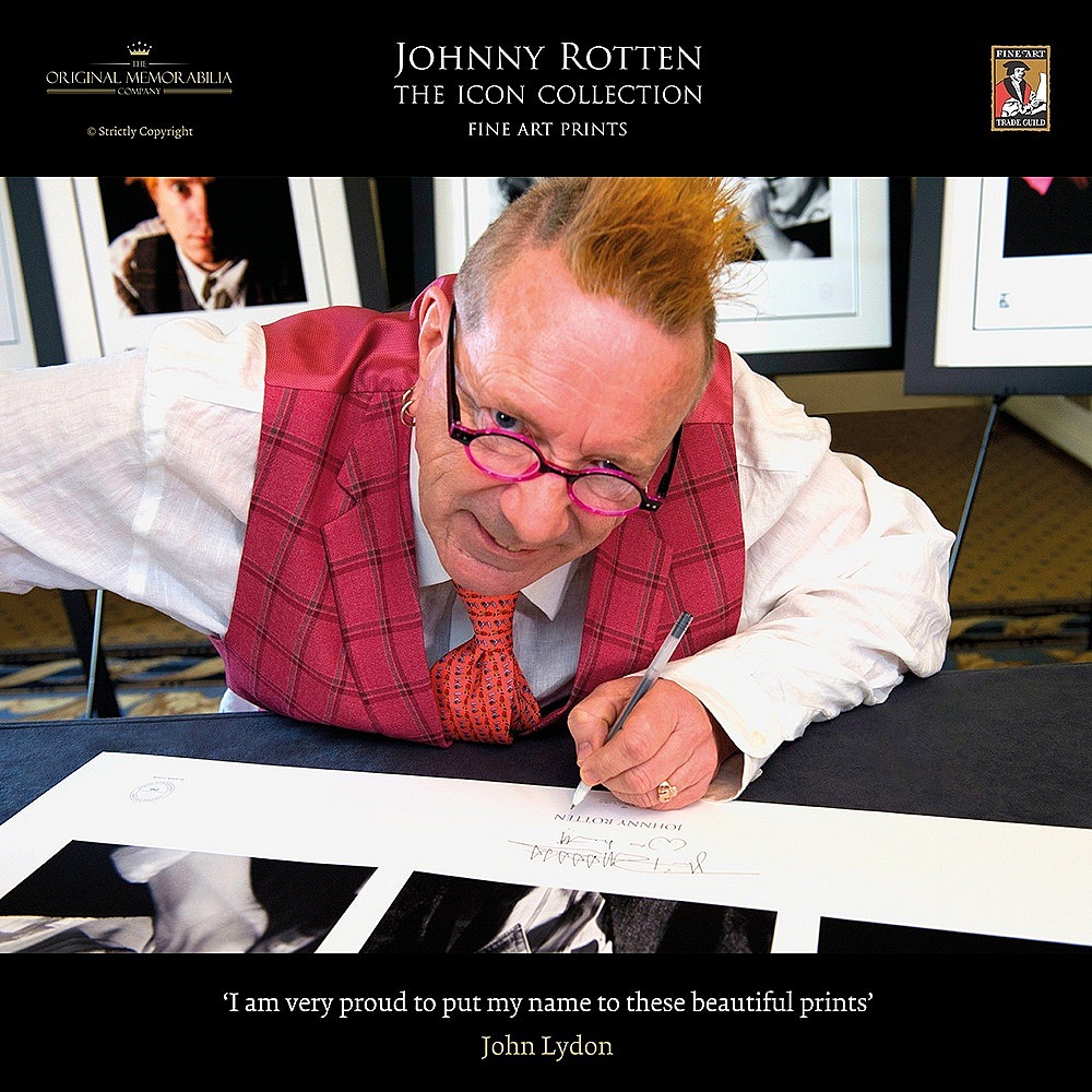 JOHNNY ROTTEN ICON (XL)