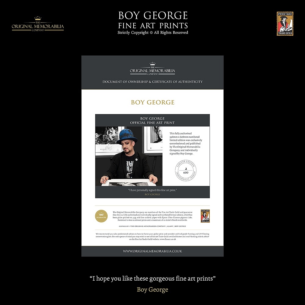 BOY GEORGE ICON - OUT NOW