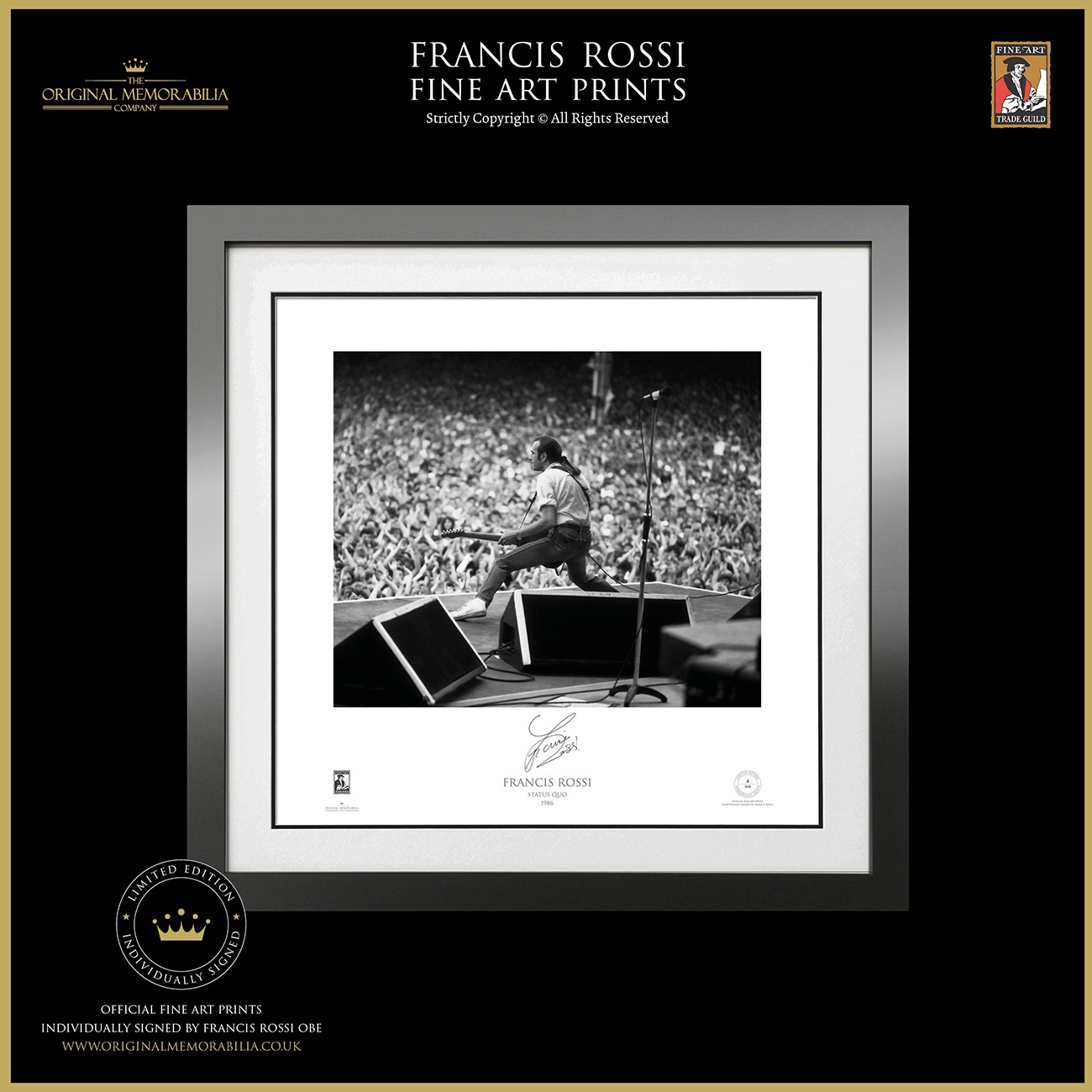 FRANCIS ROSSI - STATUS QUO 1986